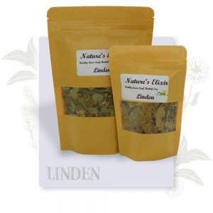 Linden Herbal Tea in two sized packets