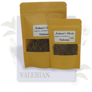 Valerian Roooy Herbal Tea in two sized packets